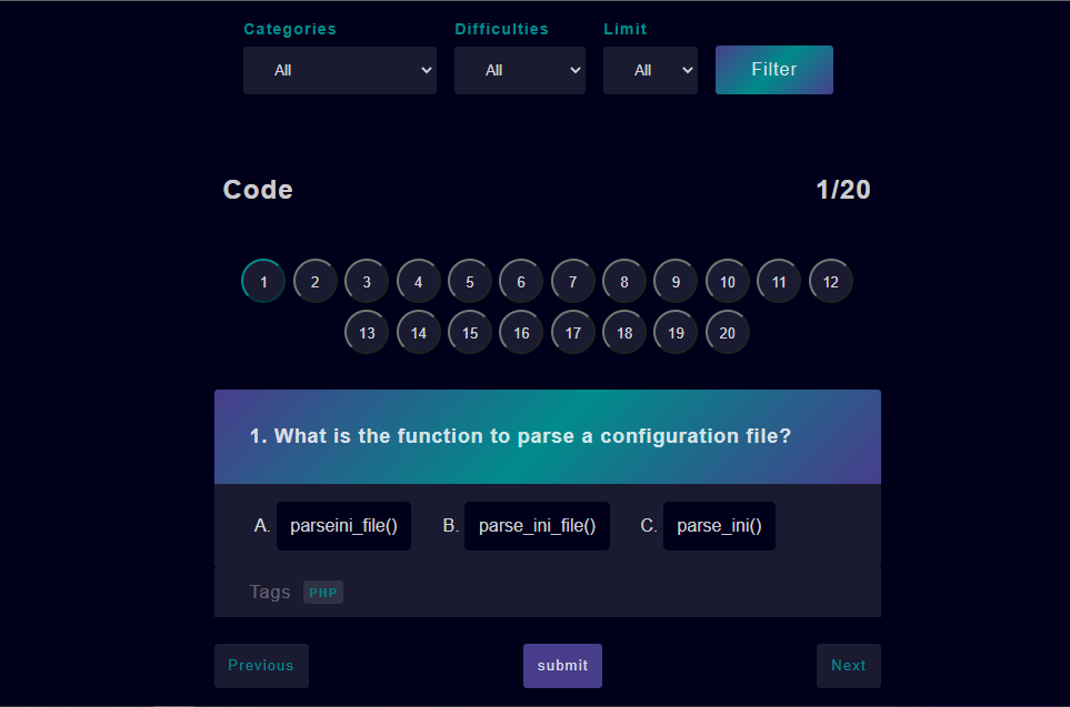 React Tech Quiz App